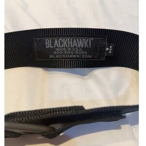 Blackhawk CQB Riggers Belt Black Nylon Tactical Military Duty Made in USA Small